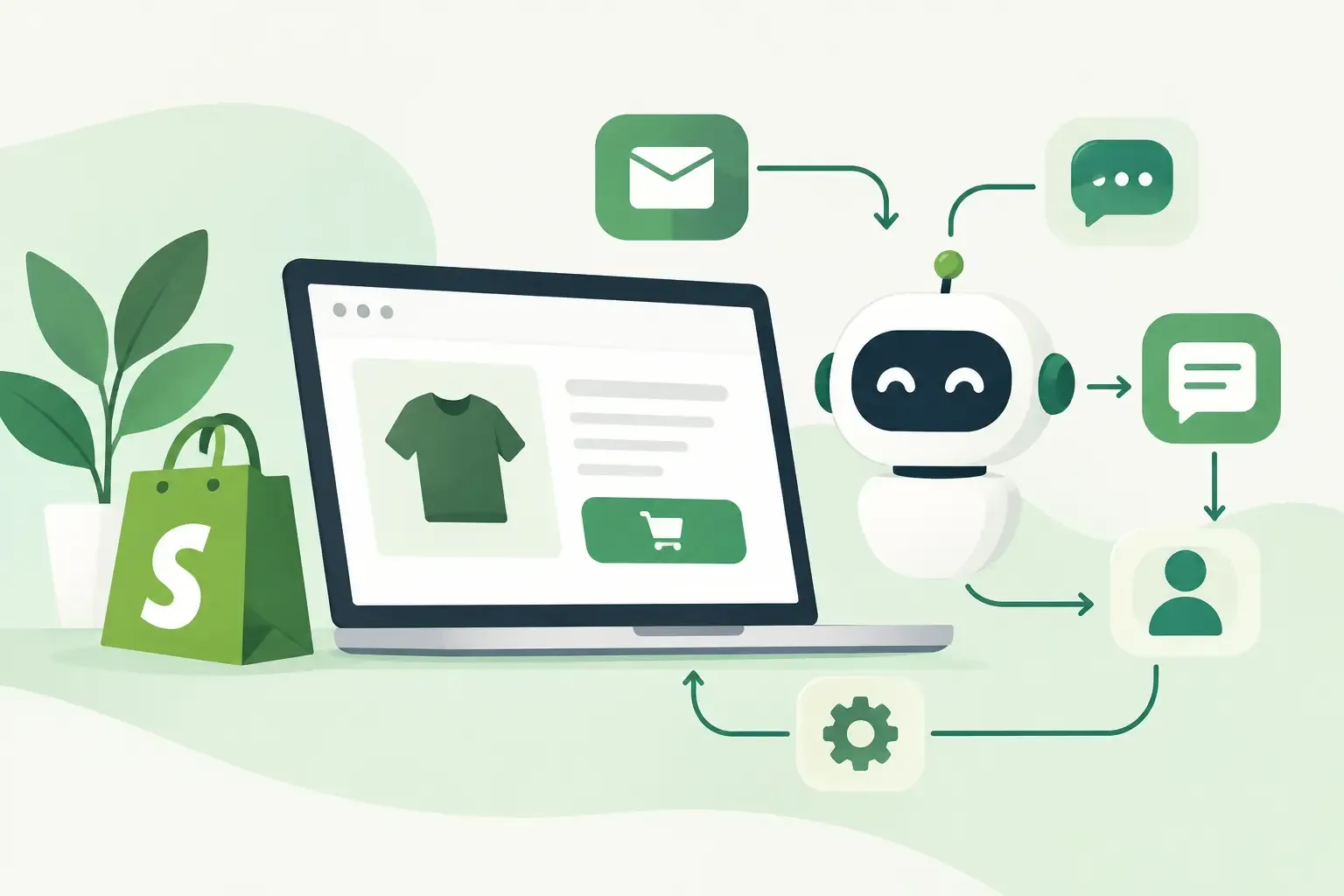 Shopify kommunikációs automatizálás útmutató