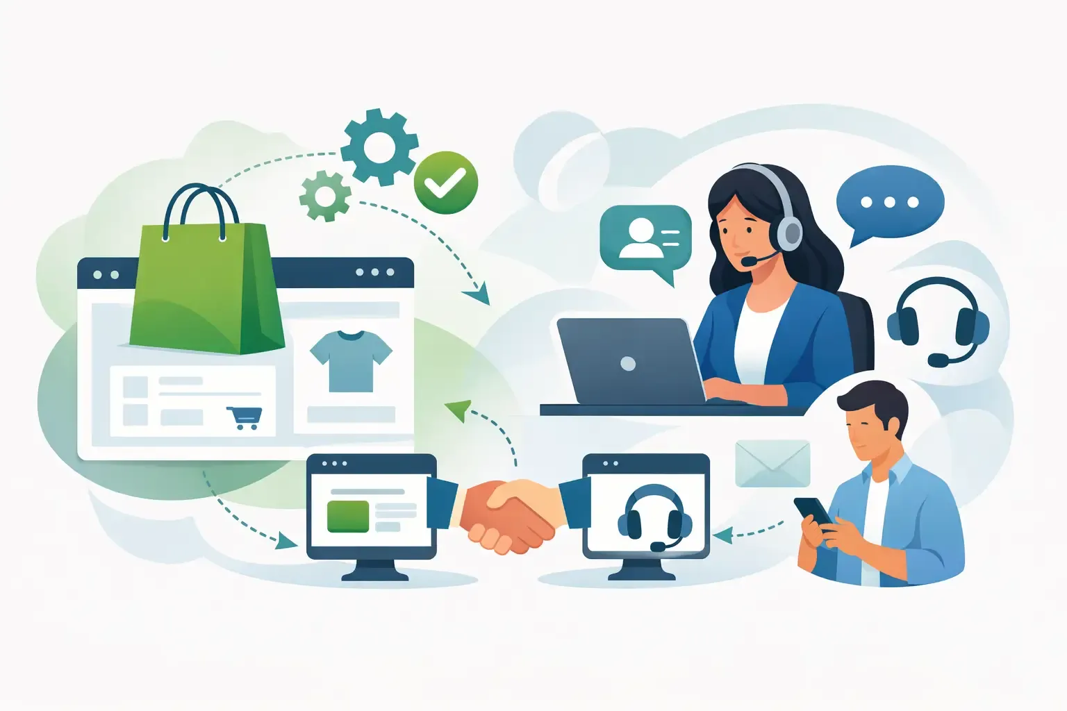 Shopify ügyfélszolgálat integráció, ami működik
